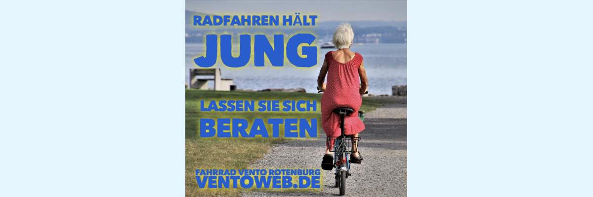 Radfahren hält jung  - Radfahren hält jung 