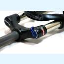 Suntour NCX-D-LO MTB 26" Federgabel 63mm V-Brake/Disc Lockout 1 1/8"  Label grün