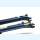 Suntour NCX-D-LO MTB 26" Federgabel 63mm V-Brake/Disc Lockout 1 1/8"  Blau metallic