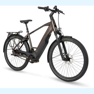 Stevens E-Courier 7.8.1 Plus HT 26 Rh.:58 Gates 90Nm 800Wh Steel Clay