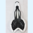 Sattel Rennrad OXYGEN Triton Road weiß CroMo 223g